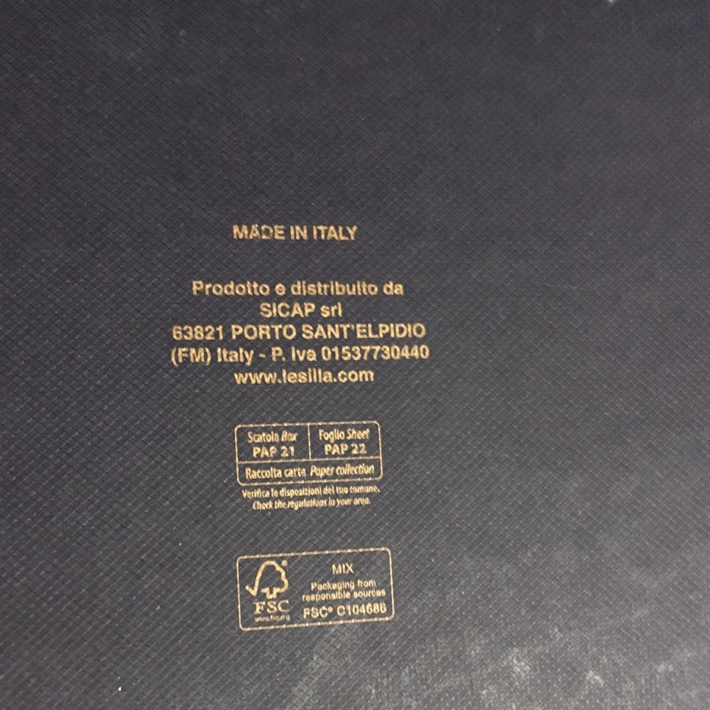 Le Silla navy blue Shoe Box - Picture 6 of 7